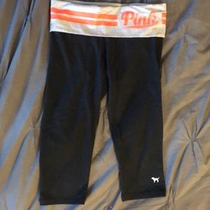MOVING SALE! PINK Yoga crop yoga pants